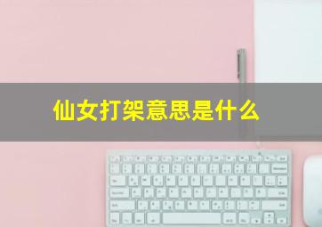 仙女打架意思是什么