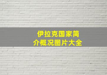 伊拉克国家简介概况图片大全