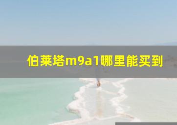 伯莱塔m9a1哪里能买到