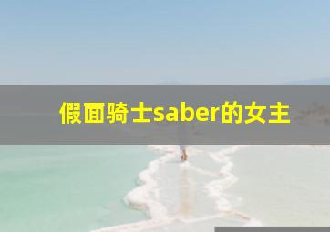 假面骑士saber的女主