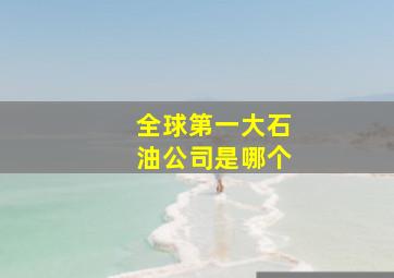 全球第一大石油公司是哪个