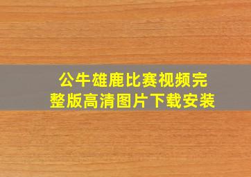 公牛雄鹿比赛视频完整版高清图片下载安装