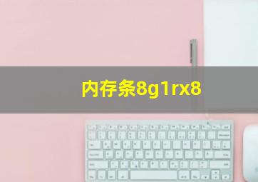 内存条8g1rx8