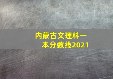 内蒙古文理科一本分数线2021