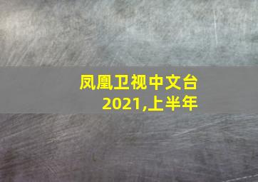 凤凰卫视中文台2021,上半年