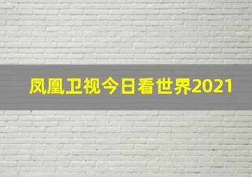 凤凰卫视今日看世界2021