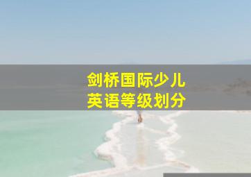 剑桥国际少儿英语等级划分