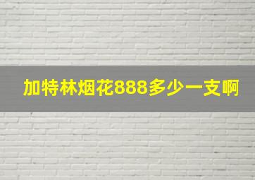 加特林烟花888多少一支啊