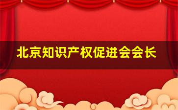 北京知识产权促进会会长