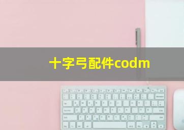 十字弓配件codm