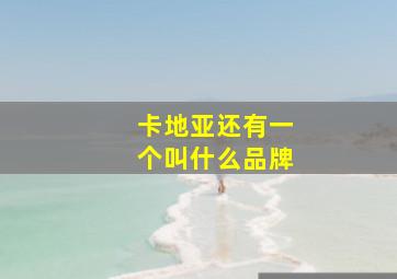 卡地亚还有一个叫什么品牌