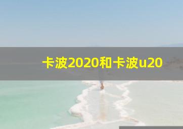 卡波2020和卡波u20