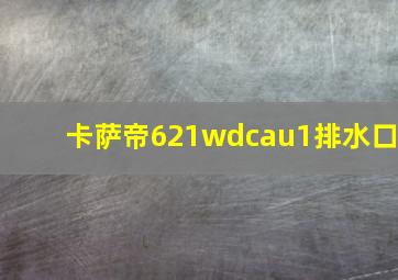 卡萨帝621wdcau1排水口