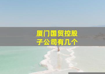 厦门国贸控股子公司有几个