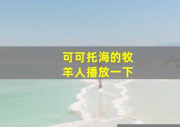 可可托海的牧羊人播放一下