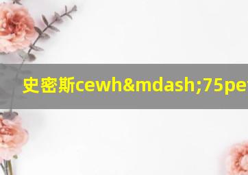 史密斯cewh—75pef10镁棒