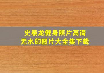 史泰龙健身照片高清无水印图片大全集下载