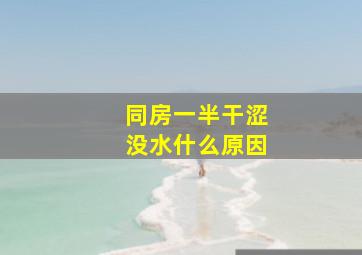 同房一半干涩没水什么原因