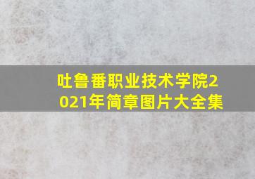 吐鲁番职业技术学院2021年简章图片大全集