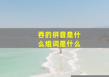 吞的拼音是什么组词是什么