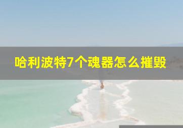 哈利波特7个魂器怎么摧毁