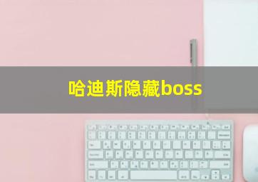 哈迪斯隐藏boss