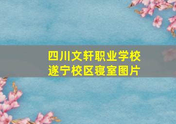 四川文轩职业学校遂宁校区寝室图片