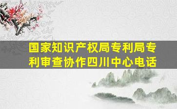 国家知识产权局专利局专利审查协作四川中心电话