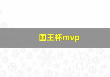 国王杯mvp