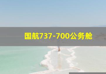 国航737-700公务舱