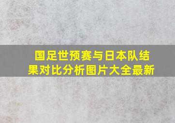 国足世预赛与日本队结果对比分析图片大全最新