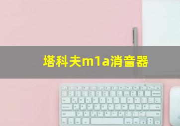 塔科夫m1a消音器