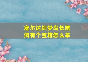 塞尔达织梦岛长尾洞有个宝箱怎么拿