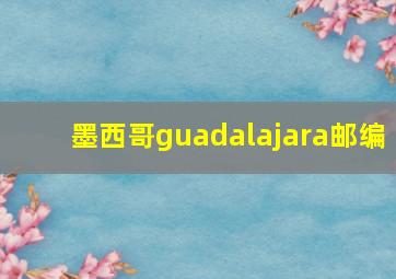 墨西哥guadalajara邮编