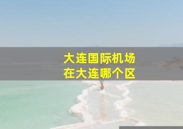 大连国际机场在大连哪个区