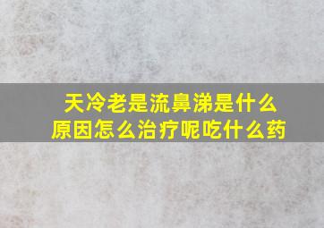 天冷老是流鼻涕是什么原因怎么治疗呢吃什么药