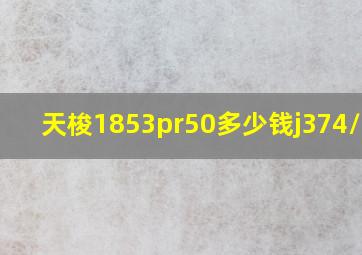 天梭1853pr50多少钱j374/474