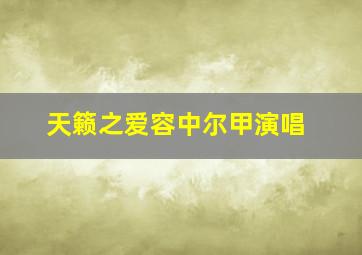 天籁之爱容中尔甲演唱