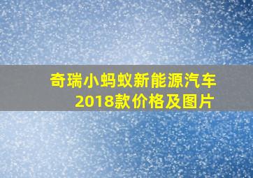 奇瑞小蚂蚁新能源汽车2018款价格及图片