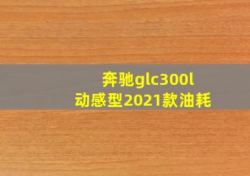 奔驰glc300l动感型2021款油耗