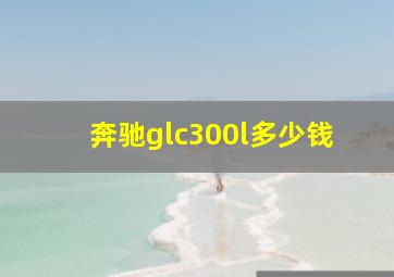 奔驰glc300l多少钱