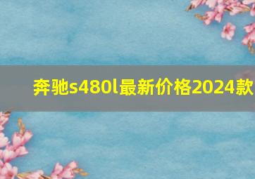 奔驰s480l最新价格2024款