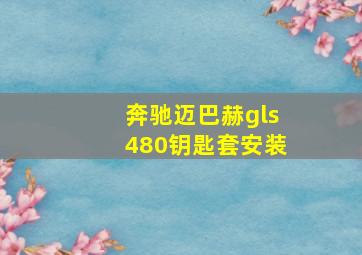 奔驰迈巴赫gls480钥匙套安装