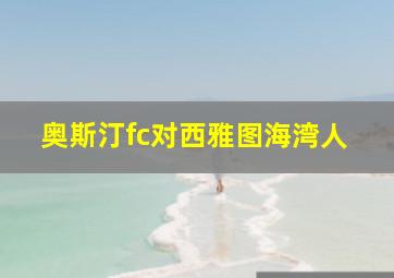 奥斯汀fc对西雅图海湾人