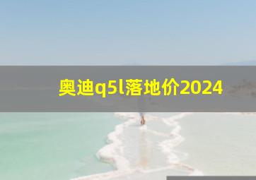 奥迪q5l落地价2024