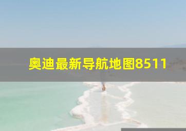 奥迪最新导航地图8511