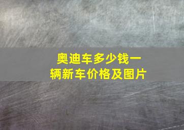 奥迪车多少钱一辆新车价格及图片