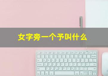 女字旁一个予叫什么