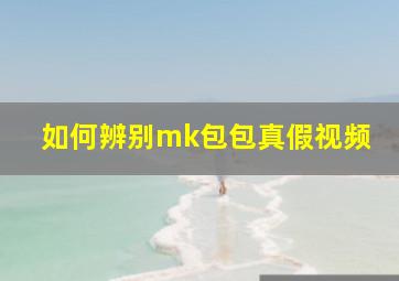 如何辨别mk包包真假视频