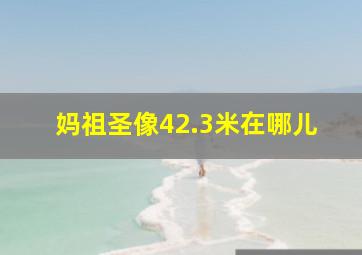 妈祖圣像42.3米在哪儿